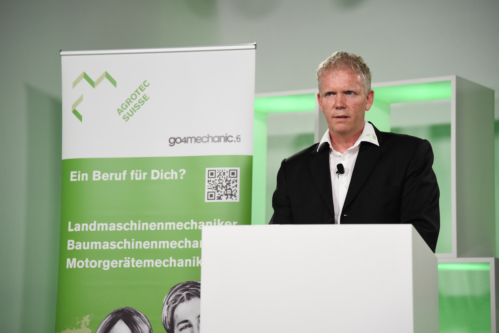 Jörg Studer, président Agrotec Suisse. Jörg Studer, président Agrotec Suisse.