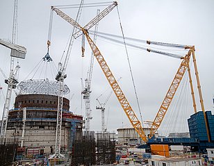 Grue Big Carl pour nouvelle centrale nucléaire