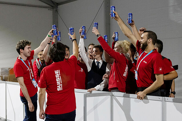 Santé, à l'équipe suisse !