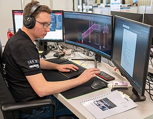 Le dessinateur-constructeur sur métal Nils Nussbaum du canton de Saint-Gall est champion suisse